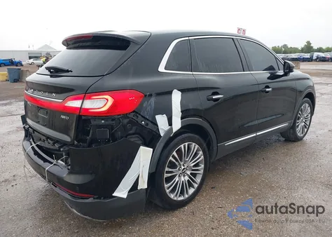 2018 Lincoln Mkx Reserve z USA, uszkodzony, nr VIN 2LMPJ8LR8JBL30781